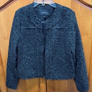 Banana Republic Women's Textured Black Blazer